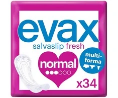 "Evax Salvaslip Normal Multiform Protegeslips" įklotai 34 vienetai