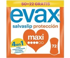 Evax Higieninės Servetėlės Salva-Slip Maxi 72 Vnt