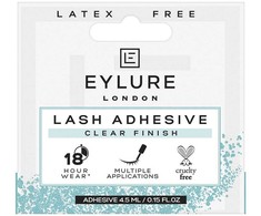 "Eylure 18 Hour Lash Glue Clear Finish" blakstienų klijai be latekso puikiai 4,5ml