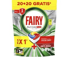 FAIRY PLATINUM PLUS indaplovė 40 capsules