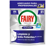 FAIRY PROFESSIONAL PLATINUM indaplovė 81 capsules
