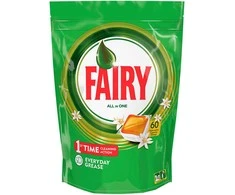 Indaplovės tabletės All in One Fairy (60 uds)