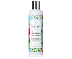 Flora Curl Flora and Curl Soothe Me Coconut Mint Curls Refresher Conditioner, 300 ml