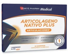 Bioibérica Forte Pharma Articolágeno Nativo Plus 30 tablečių