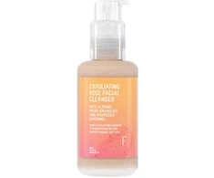 Freshly Cosmetics Exfoliating Rose Facial Valiklis šveičiantis veido prausiklis, 100 ml