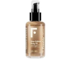 Freshly Cosmetics Glow Edition Body Oil švytėjimo suteikiantis kūno aliejus su blizgučiais, 100 ml