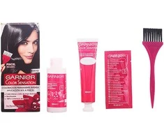 Plaukų dažai "Garnier Color Sensation 1 Ultra Juodas
