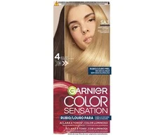 Garnier Color Sensation Tinte Rubio Luminoso Sin Decoloración Para Cabello Oscuro Louro Miel 5 U