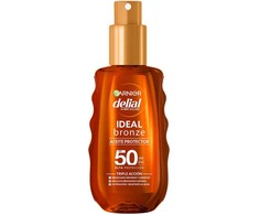 Garnier Delial Ideal Bronze Aceite Protector Spf50, 150 ml