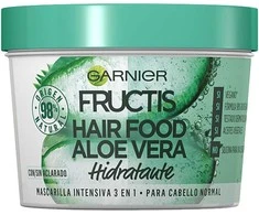 "Garnier Fructis Hair Food Aloe Vera" drėkinamoji kaukė 390ml