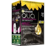 Garnier Olia Permanent Coloring 3,0 Dark Brown plaukų dažai