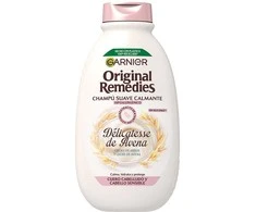 Garnier Original Remedies Champú Délicatesse De Avena, 400 ml