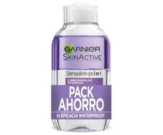 Garnier SKINACTIVE 2-in-1 eye makeup remover pack 2 x 125 ml