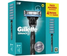 Gillette Mach 3 Máquina 6 Recambios