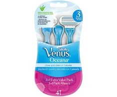 "Gillette Venus Oceana" skustuvas 4 vienetai