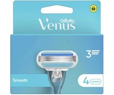 "Gillette Hoja Carg Venus Smooth" Skustuvo galvutės 4 vnt