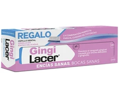 Dantų šepetėlis GINGILACER TOOTHPASTE + TOOTHBRUSH 2 PACK