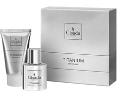 Gisada Titanium rinkinys vyrams (EDP, 50 ml + dušo želė, 100 ml)