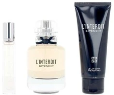 Givenchy L'interdit Eau Parfum, 80 ml Leche Corporal, 75 ml Purškiklis Viaje 12,5