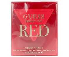 GUESS Seductive Raudona EDT tualetinis vanduo moterims, 75 ml
