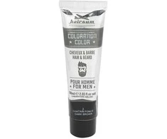 Hairgum Coloration Tinte Para Barba y Cabello 3-Castaño Oscuro, 60 g