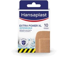 "Hansaplast Extra Strong Xl 10" tvarsčiai