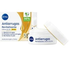 Nivea Anti-Arrugas 55 Crema Cuidado Revitalizante Día Spf15, 50 ml