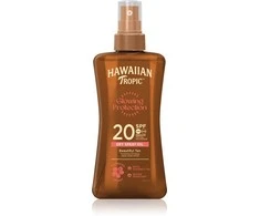 Apsauginis sausas purškiamasis aliejus Hawaiian Tropic Glowing Protection Dry Oil Spray, SPF20 Medium, 200 ml