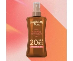 Apsauginis sausas purškiamasis aliejus Hawaiian Tropic Glowing Protection Dry Oil Spray, SPF20 Medium, 200 ml