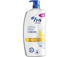 „Head&amp;Shoulders“ „Head and Shoulders H and S Citrus Fresh“ šampūnas nuo pleiskanų riebiems plaukams, 1000 ml