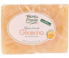 Heno De Pravia Glicerina Jabón Puro Pack 2 X, 125 g