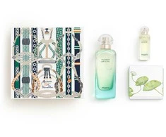 Hermes Un Jardin Sur Le Nil EDT rinkinys Unisex (EDT 100 ml + EDT 7,5 ml + parfumuotas muilas 50 g)