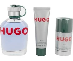Hugo Boss HUGO Man rinkinys vyrams (EDT, 125 ml + dezodorantas, 75 ml + dušo gelis, 50 ml)