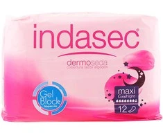 Indasec Dermoseda Good Night inkontinencijos įklotai Maxi 12 vnt