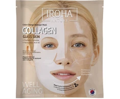 Iroha Nature Collagen Color Change Hydrogel Mask 1 U
