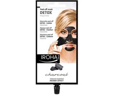 Iroha Nature Detoksikuojanti veido kaukė IROHA Juodas Peel Off Detox Mask Charcoal, su anglimi, nuplėšiama
