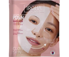 Iroha Nature Pdrn Glass Skin Color Change Hydrogel Mask 1 U