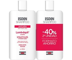 Isdin Lambdapil Hair Loss Šampūnas, 400 ml +, 400 ml