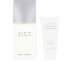 Issey Miyake L'Eau d'Issey Pour Homme rinkinys: tualetinis vanduo, 75 ml; Gelis, 50 ml