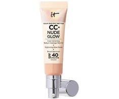 It Cosmetics CC+ NUDE GLOW lightweight foundation + glow serum SPF40 #neutral medium