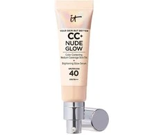 It Cosmetics CC+ NUDE GLOW lightweight foundation + glow serum SPF40 #light