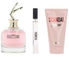 Jean Paul Gaultier Scandal rinkinys moterims (EDP, 80 ml + kūno losjonas, 75 ml + EDP, 10 ml)