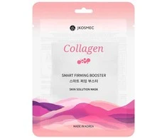 Jkosmec Collagen Skin Solution Mask lakštinė veido kaukė su kolagenu, 1 vnt.