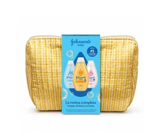 Johnson &amp; Johnson BABY COMPLETE ROUTINE 3-PIECE CASE