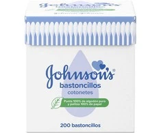 Johnson &amp; Johnson "Johnsons" ausų krapštukų dėžutė 200 vienetų