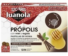 Juanola PROPOLIS LICORICE HONEY gummies 36 u
