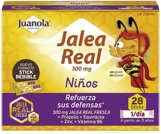 Juanola bičių pienelis vaikams 28 vnt