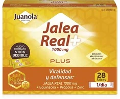 Maisto papildas su šviežiu bičių pieneliu energijai Juanola Royal Jelly Energy 28vnt