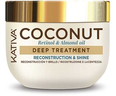 Kativa Coco Tratamiento Intensivo Reconstructor y Brillo, 300 ml