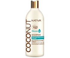 Kativa Coconut Šampūnas Reconstruction - Shine šampūnas su kokosais 500ml
